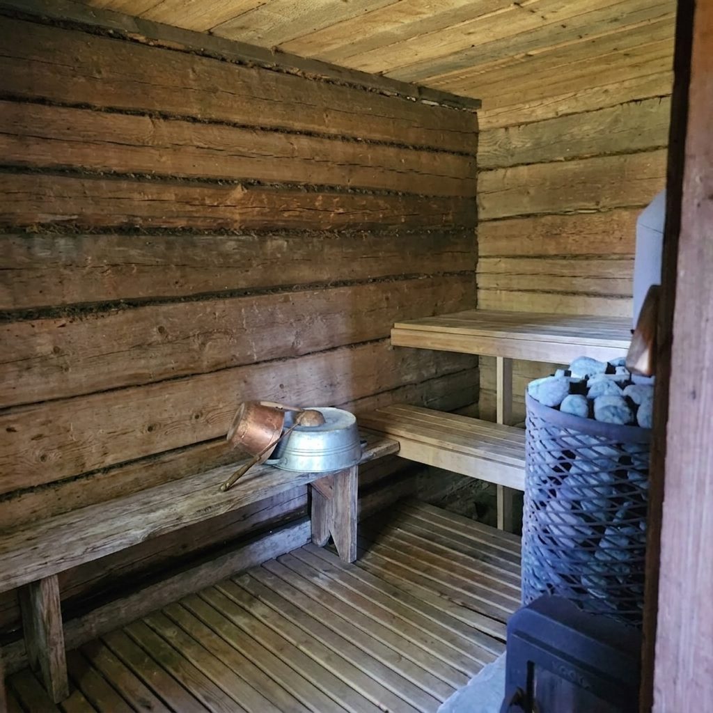 Puiduküttega saun